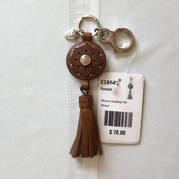 Brighton Mosaic Handbag Charm Key Fob - Picture 1 of 2
